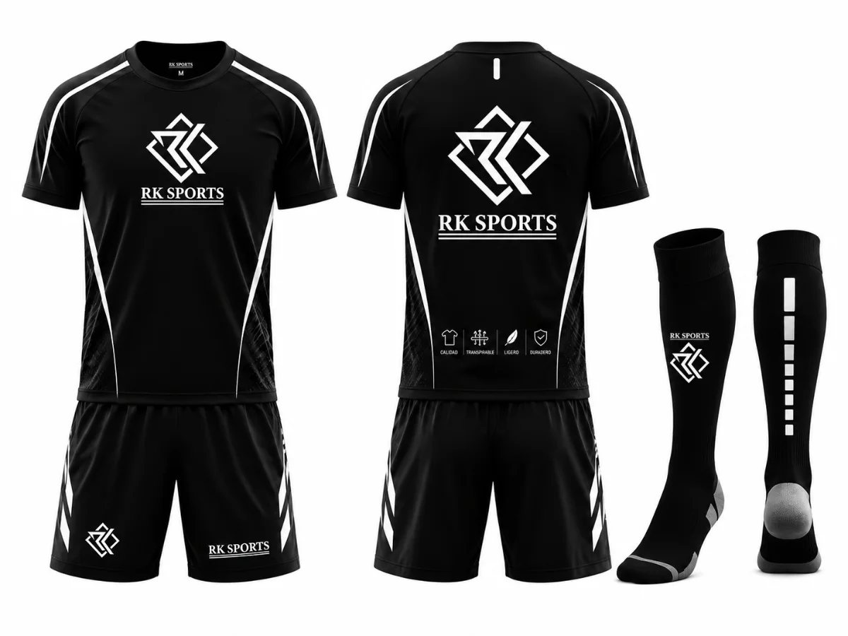 Camiseta + shorts + medias